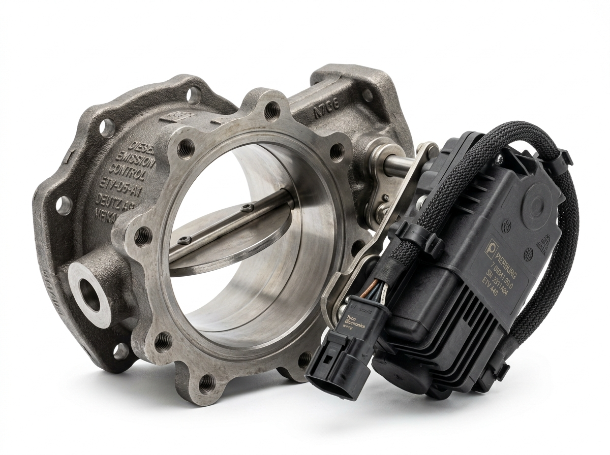 배기 쓰로틀 밸브